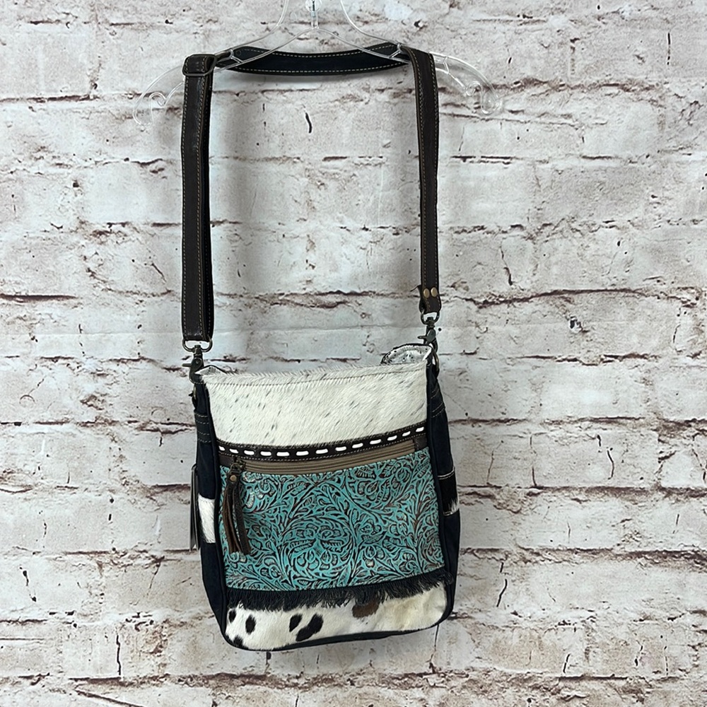 NWT Myra Forest Sky Shoulder Bag